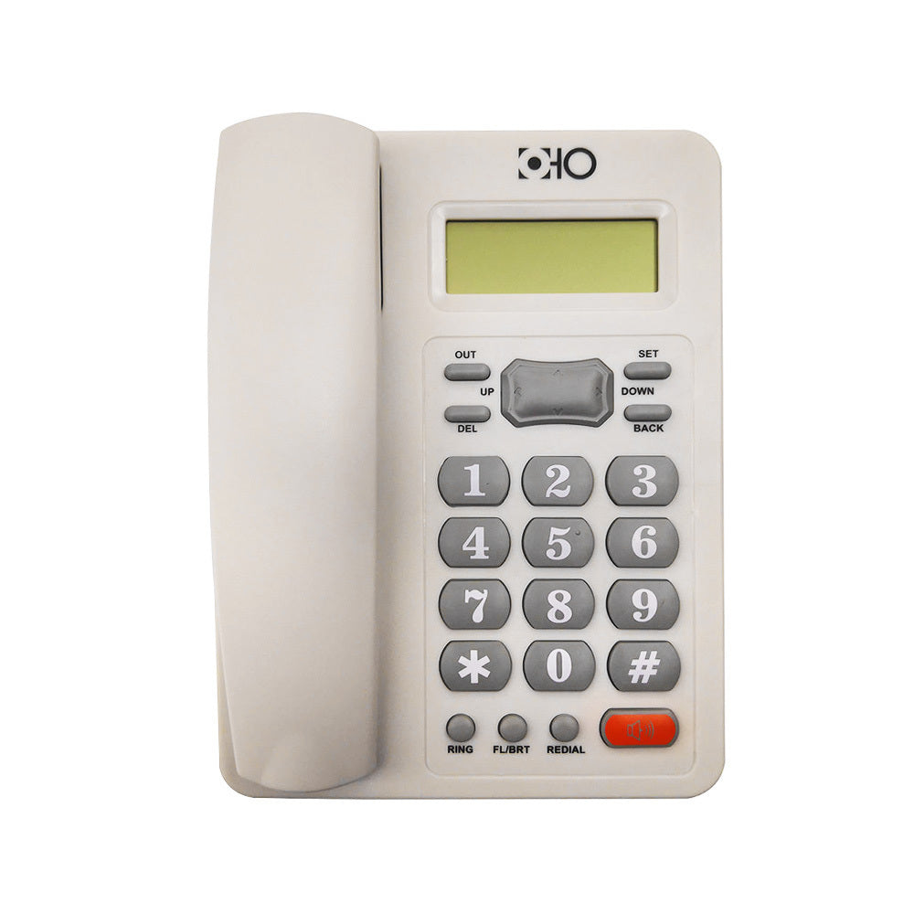 OHO-085CID Corded Office Telephone White