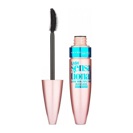 Maybelline Lash Sensational Αδιάβροχη Mascara για Όγκο Black 9.5ml - DANS